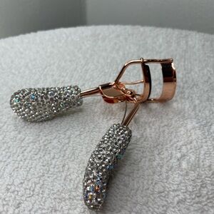 Bedazzled Rose Gold Eyelash Curler elegant sparkly